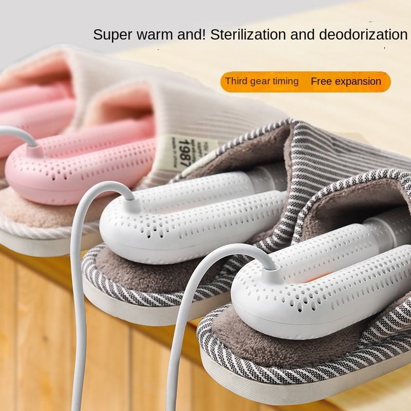 Home shoe timed dryer deodorizing shoe dryer extendable