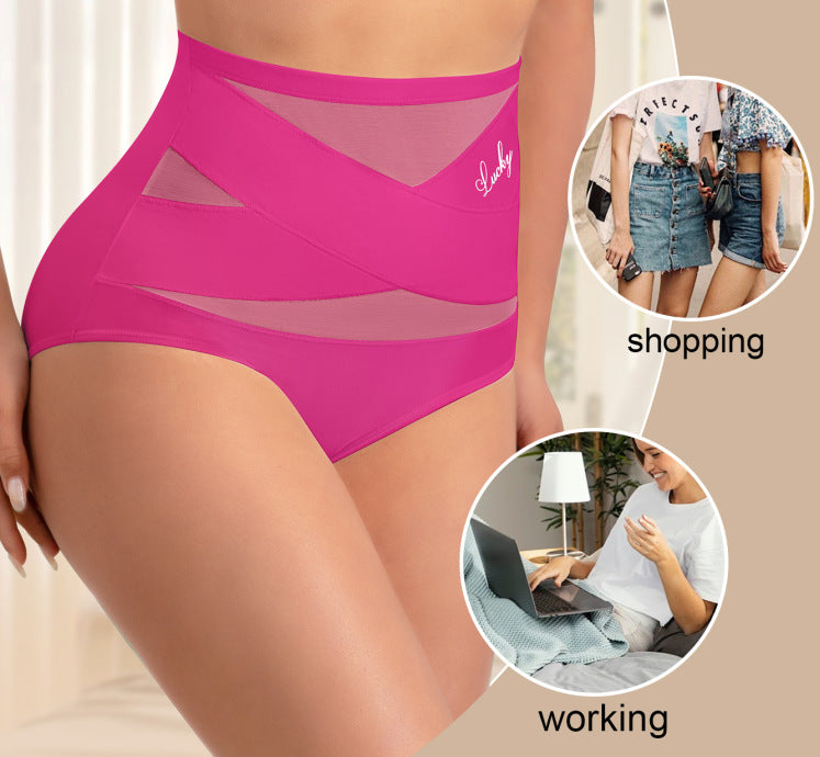 Women's Plus Size High Waist Tummy Control Briefs