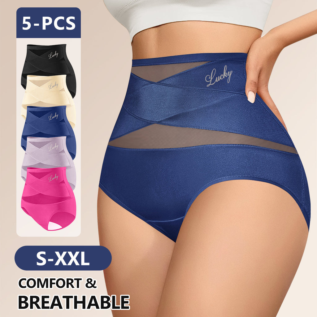 Women's Plus Size High Waist Tummy Control Briefs